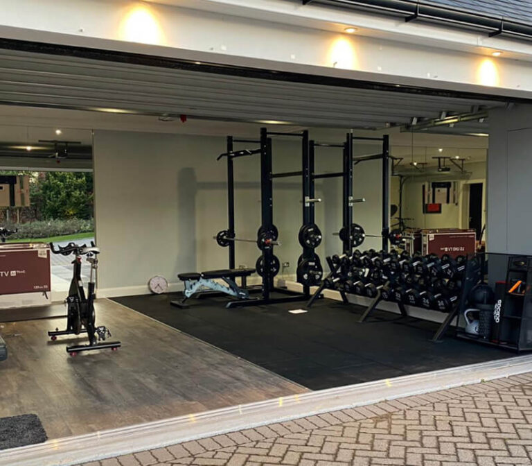 Home Gym Garage Conversion in Lincoln