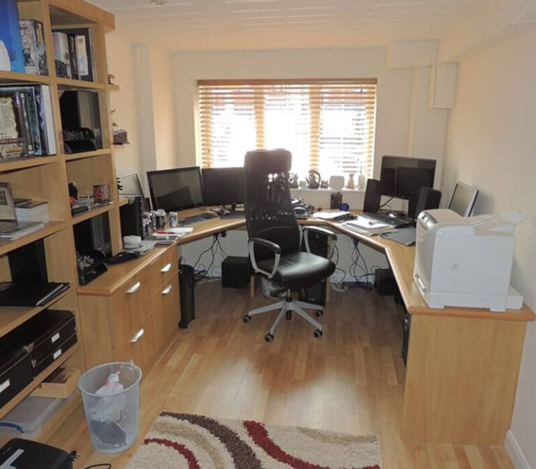 Home Office Garage Conversion in Lincoln